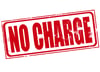 AUD no charge stamp