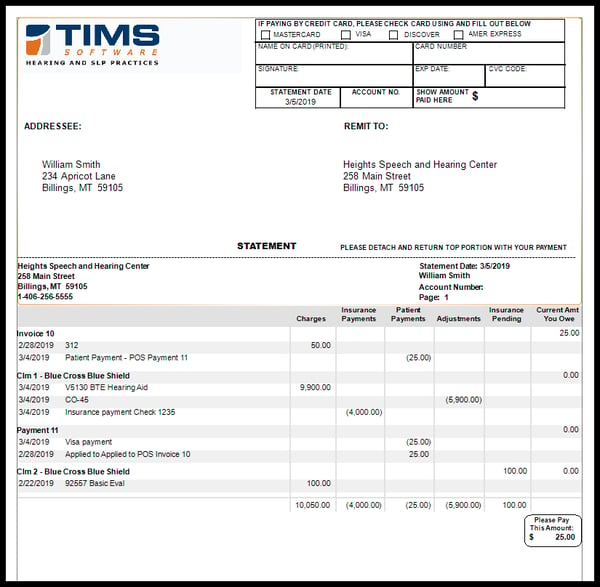 Aud invoice 2.19