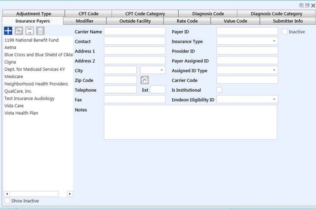 TIMS Software Audiology Insurance Payers Claims Processing