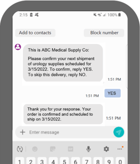 Patient Subscriptions - Text Confirmation-1