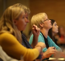 Participants listen during Users Group 2019. Click to see more.