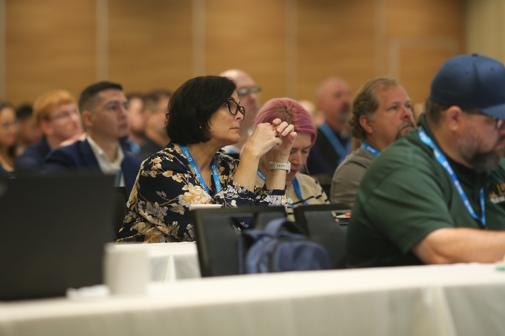Home and Durable Medical Equipment Providers listen attentively to a speaker at the 2024 TIMS Users Group Conference